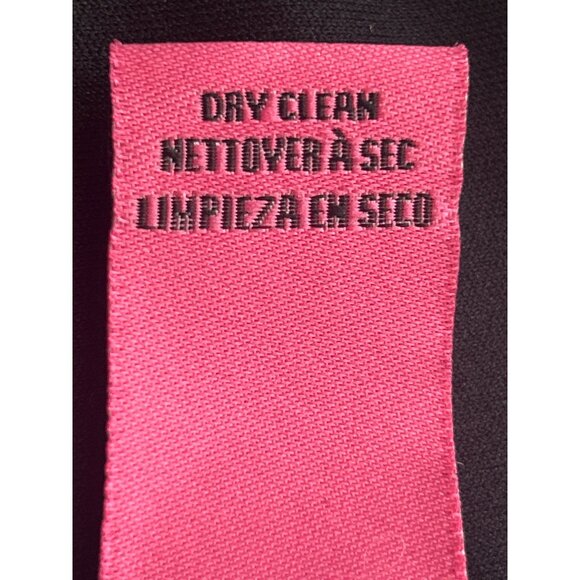 Betsy Johnson Black & Red Floral Print, Sleeveless, Lined Dress, Size 10 - Picture 10 of 10